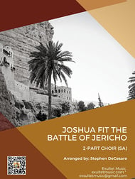 Joshua Fit The Battle Of Jericho SA choral sheet music cover Thumbnail